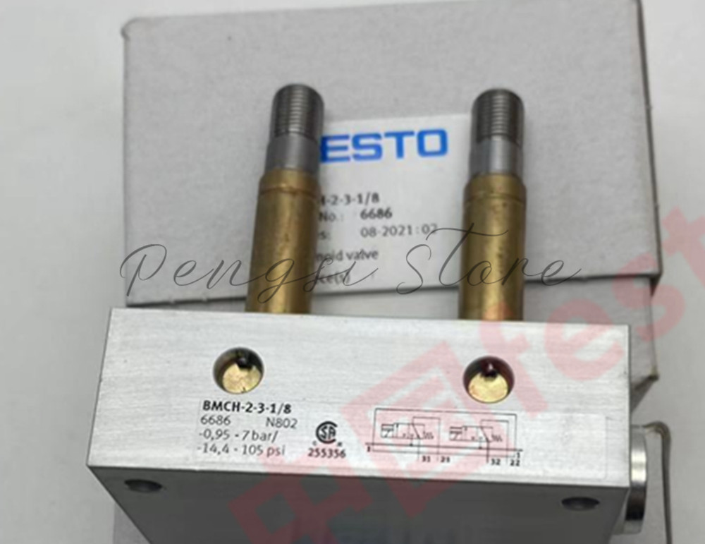 1pc NEW BMCH-2-3-1/8 6686 solenoid valve