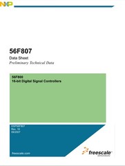 DSP56F807VF80E IC MCU 16B 120KB FLASH 160MAPBGA