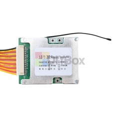 13S 48V 30A 18650 Li-ion Battery Protection Board BMS with Balance for E-Bike