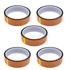1-10PCS Tape Sticky High Temperature Heat Resistant Polyimide 25mm x 30M