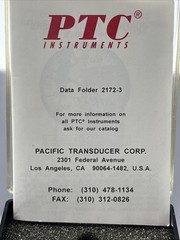 PTC MODEL 573C Direct Contact Spot Check, Basic Thermometer, 0°-525°C