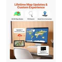 GPS Navigator for Car, 7 inch Touch Screen 16GB GPS Navigation System with Buil