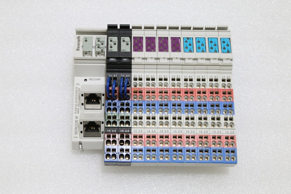 REXROTH Used SERCOS III R-ILB S3 24 DI16 DIO16 Interface ELEC-I-3352=9C12