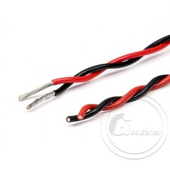0.12-2.5mm² Wire Twisted Pairs 1-100 Metres Long PTFE hi-temp wire twisted pair