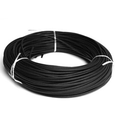 1-20mm Black Silicone Fiber Glass Tube Wire Cable Insulating High Temp Sleeving