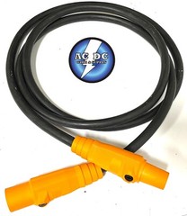 2 AWG, 190 Amp, Type W Generator Cable, CAM Extension, YOU CHOOSE.