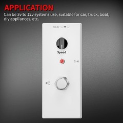 LED Indicator Light 12V Waterproof Red Signal 6MM 1/4 Metal Panel Mount Flat