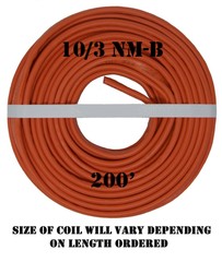 10/3 NM-B x 200′ Southwire “Romex®” Electrical Cable