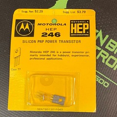 HEP246 – MOTOROLA – Audio Power Amp, Switch NTE185