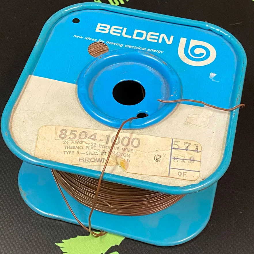 8504 – BELDEN – 1000FT 24AWG (7×32) Tinned Copper, PVC Insulation, TYPE B MIL-W-