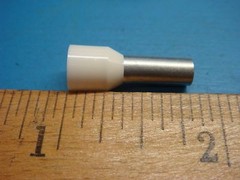 (100) WEIDMULLER 0534200000 5342.0 Wire end Ferrule H 0,10/22 EB IVORY 7 AWG