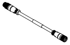 1300280027, MOLEX, Sensor Cables / Actuator Cables MIC 5P M/MFE 0.9M ST/ST D-NET