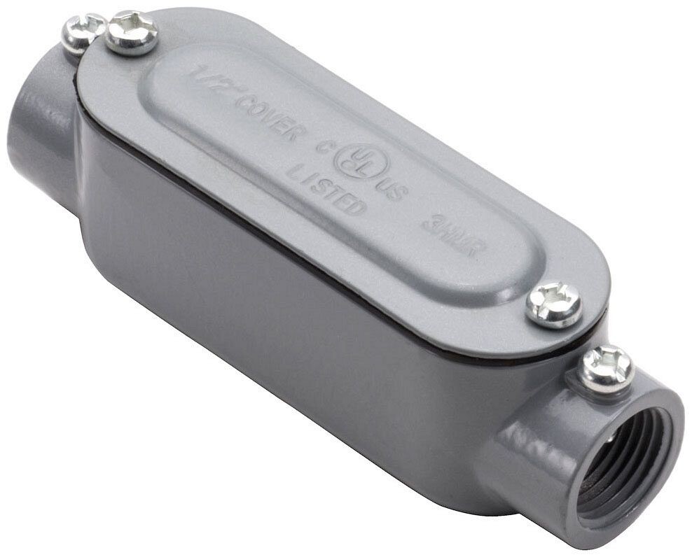 Southwire C2SSCG, 3/4″ Hub, Aluminum, C-Type, EMT/Rigid Conduit Body, 1 pc