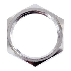 Jandorf 61155 Silver Metal Toggle Switch Nuts