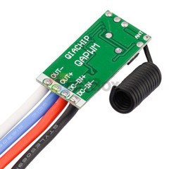 DC 3.7V-24V 5A PWM Speed Regulation Optical Module Remote Control Motor Governor