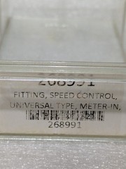 SMC Speed Control Valve Universal Type Meter-In Pneumatic Push-In 2/ORDER