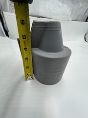 (QTY 3) Salisbury 21116 16 KV Silicone Rubber Ozone UV Resistant Bushing Gray