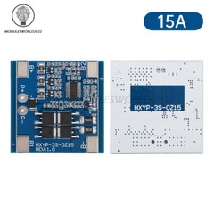 3S 12V 15/20/25/30A 18650 Lithium Battery Protection Board 11.1V 12.6V Balanced