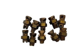 (10) NOS 16/8 AWG Unbranded Split Bolt Copper Connectors TPU S-8 16-8 STR N9-I4