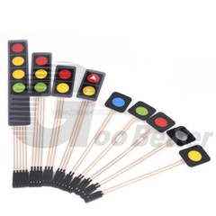 1 2 3 4 Key Membrane Switch Keypad 1×1 1×2 1×3 1×4 Matrix Array Keypad Keyboard