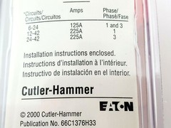 Lot of 3 Cutler Hammer CH125RBCS Hold Down Kits For Type CH Main Circuit Breaker