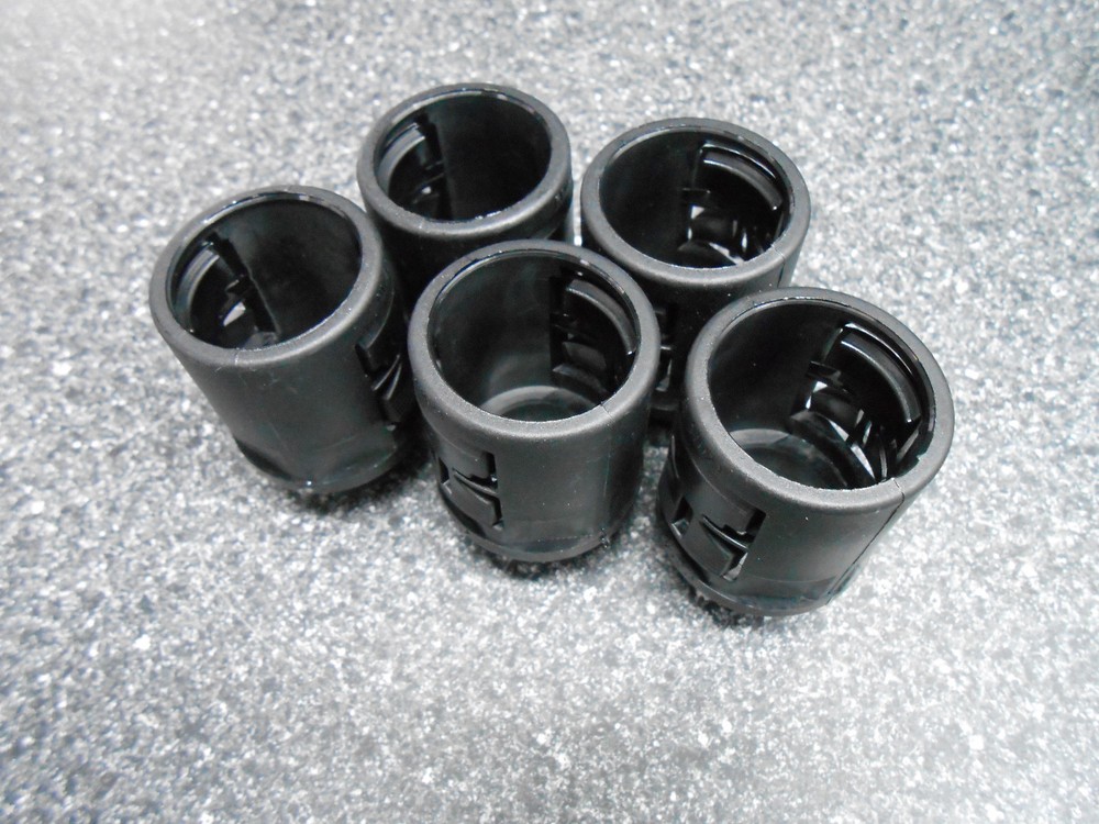 5 x REIKU PAGOB-23M25 CONDUIT STRAIGHT CONNECTORS WITHOUT SEAL MALE THREAD