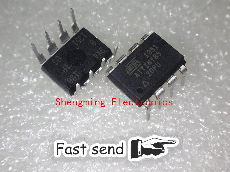 5PCS ATTINY85-20PU ATTINY85 20PU ATTINY85- 20 ATTINY85 DIP-8