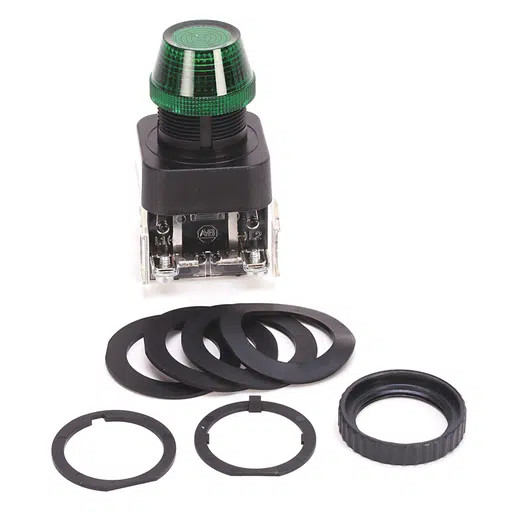 NIB – Allen Bradley – 800HQR10G – 30Mm Plastic Selector Switch, 3-Position