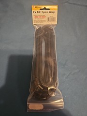 Cargoloc Spiral Wrap 8ftx3/8″ FSP Clear Flexible Plastic Protects Organize Wires