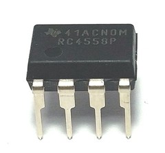 10PCS RC4558P RC4558 Dual Operational Amplifier DIP-8 New IC
