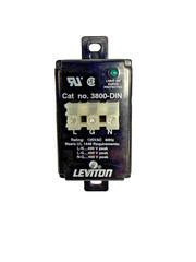 Leviton 3800-DIN Surge Protector 125VAC 60Hz DIN Rail