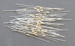 30 pcs Neon Bulb 4mm Mix Colors Red NE-2 Green Blue w/Separate Resistors