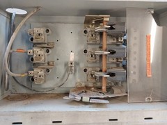 Federal Pacific Electric No Sp1136 100 Amps 600 Volts 3 Poles Fusible Switch