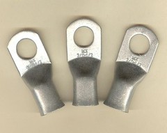 10 TIN PLATED Copper Ring Terminal Connector #3/0 Wire Gauge AWG 1/2″ Stud MOLEX
