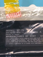 LUMONICS MS0110 CAMERA, SONY XC-75 VIDEO CAMERA MODULE, CCD, N50, 182390