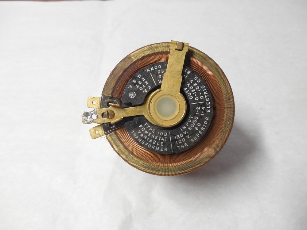 Superior Electric Company Type 10B Powerstat Variable Transformer #1