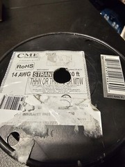 CME Wire 106100711440 Thhn Gray Machine Tool Wire 14awg 500ft