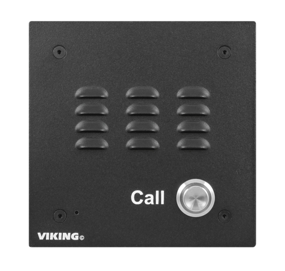 NIOB Viking E-10A-EWP Entry Speaker Phone w/ Enhanced Weather Protection Black