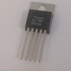 Microchip TC4429CAT 6A Inverting MOSFET Gate Driver TO-220-5 NOS Lot 1
