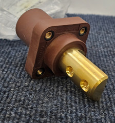 Hubbell HBLMRB2BN: Single Pole Receptacle, 400 Amp. 2 Hole, 600 Volts