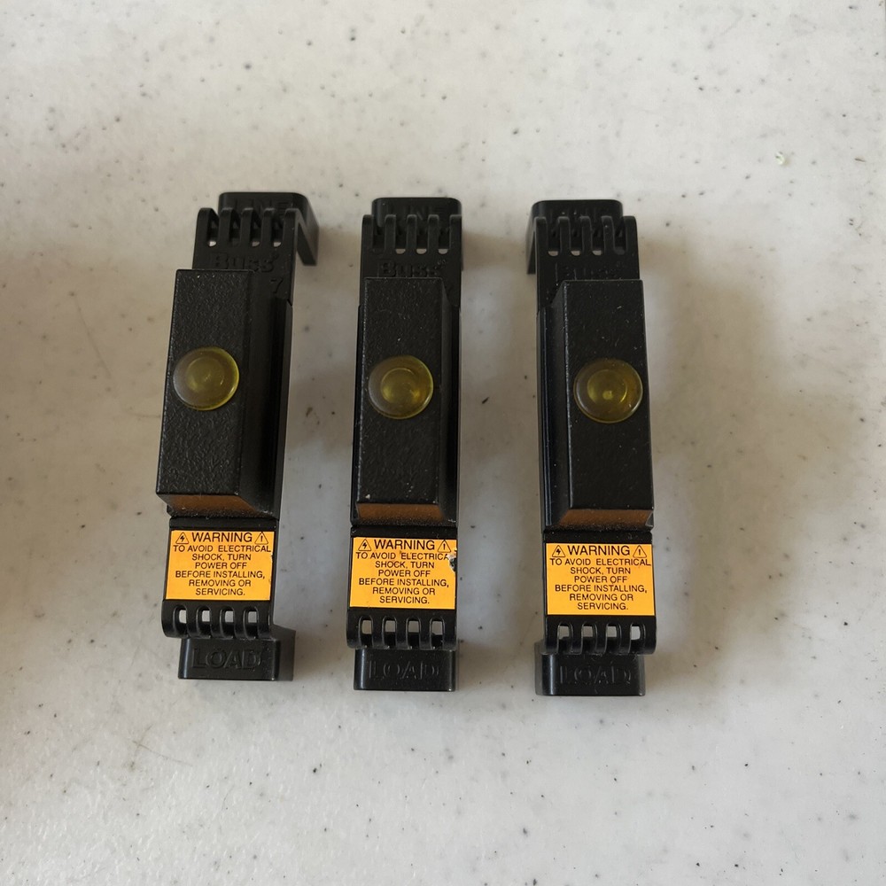 [Lot Of 3]Cooper Bussmann SAMI SAMI-7 Fuse Covers
