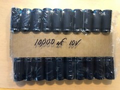 20 PCS LOT 10000uF 10V 105C HIGH TEMP ELECTROLYTIC PANASONIC CAPACITORS US SHIP!