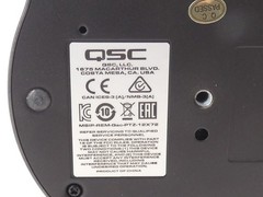 QSC PTZ-12X72 Conference Camera NO Power Cord 12VDC 12W – NEW Surplus!