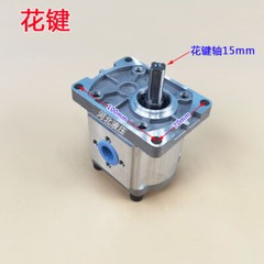 Gear Pump CBN-F306/F314/F316/F320/F325 Hydraulic Oil Gear Pump Spline Flat Key