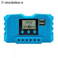 10A/20A/30A 12V/24V PWM Photovoltaic Solar Battery Charge Controller LCD Display