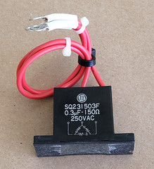 NISSHIN SQ231503F SURGE SUPPRESSOR 0.3uF 150Ω 250VAC