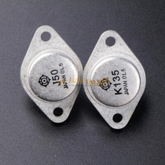 NEW 1pairs HITACHI Transistor TO-3 2SJ50+2SK135 J50+K135