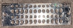 Copper bus bar tin plated 12 x 4 x 1/4 inch
