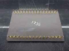 Vintage BURR-BROWN A/D CONVERTER ADC80AG-12 Ceramic Gold Pins NEW date 7736