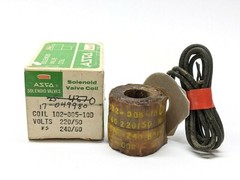 Asco 102-005-10D Solenoid Valve Coil 220/50 240/60 Red-Hat